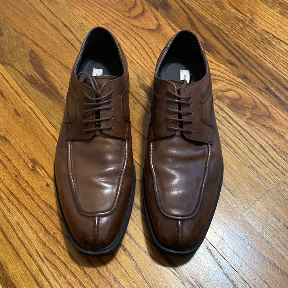 Joseph Abboud brown dress shoes